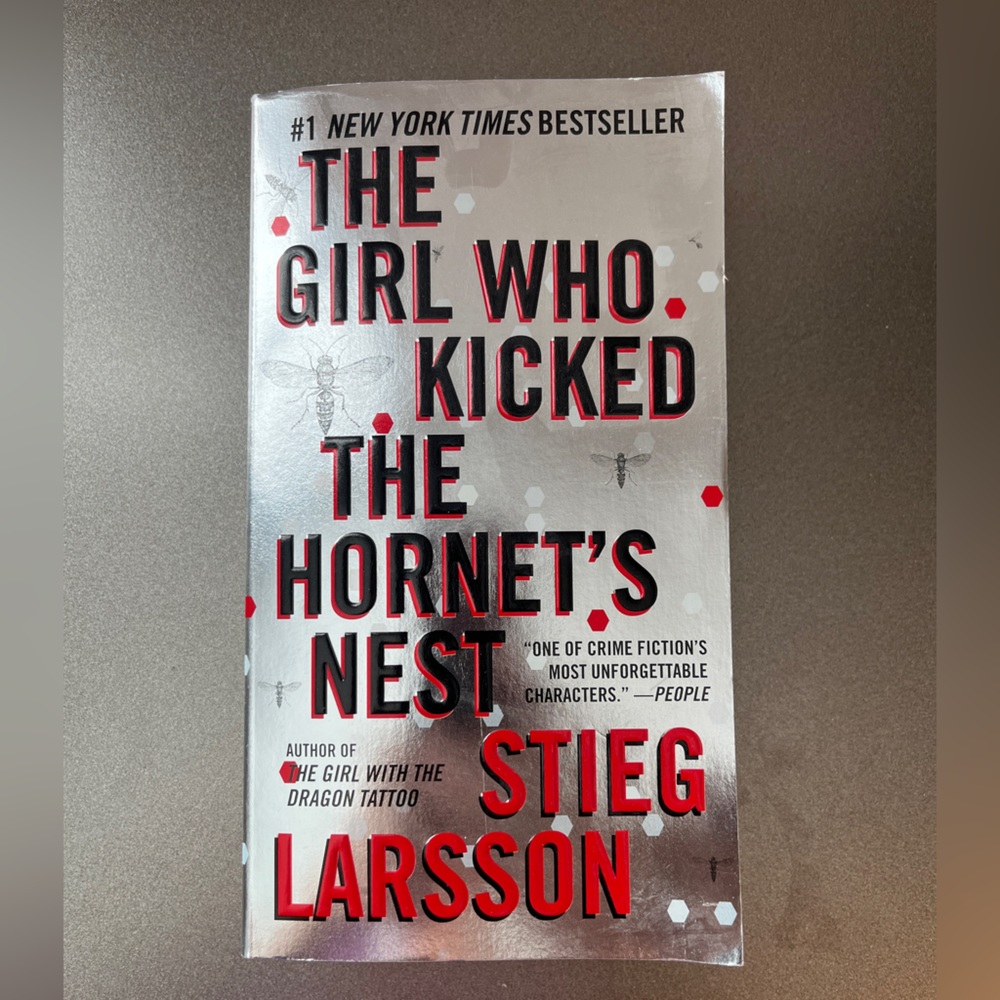 The Girl Who Kicked the Hornet’s Nest book by Stieg Larsson